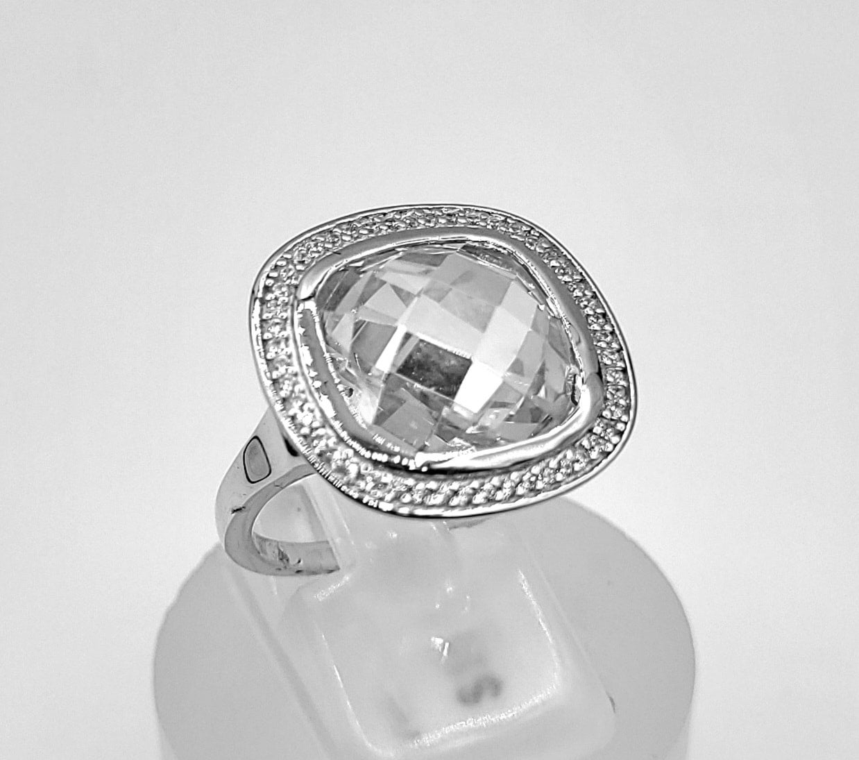 Sterling Silver Cubic Zirconia Ring