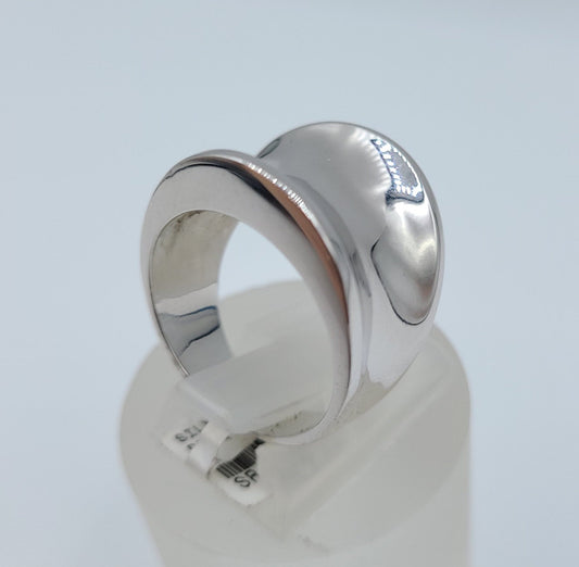 Sterling Silver Plain Design  Ring