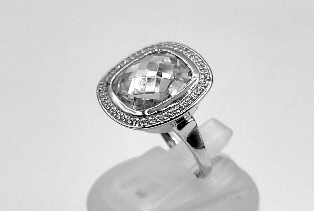 Sterling Silver Cubic Zirconia Ring