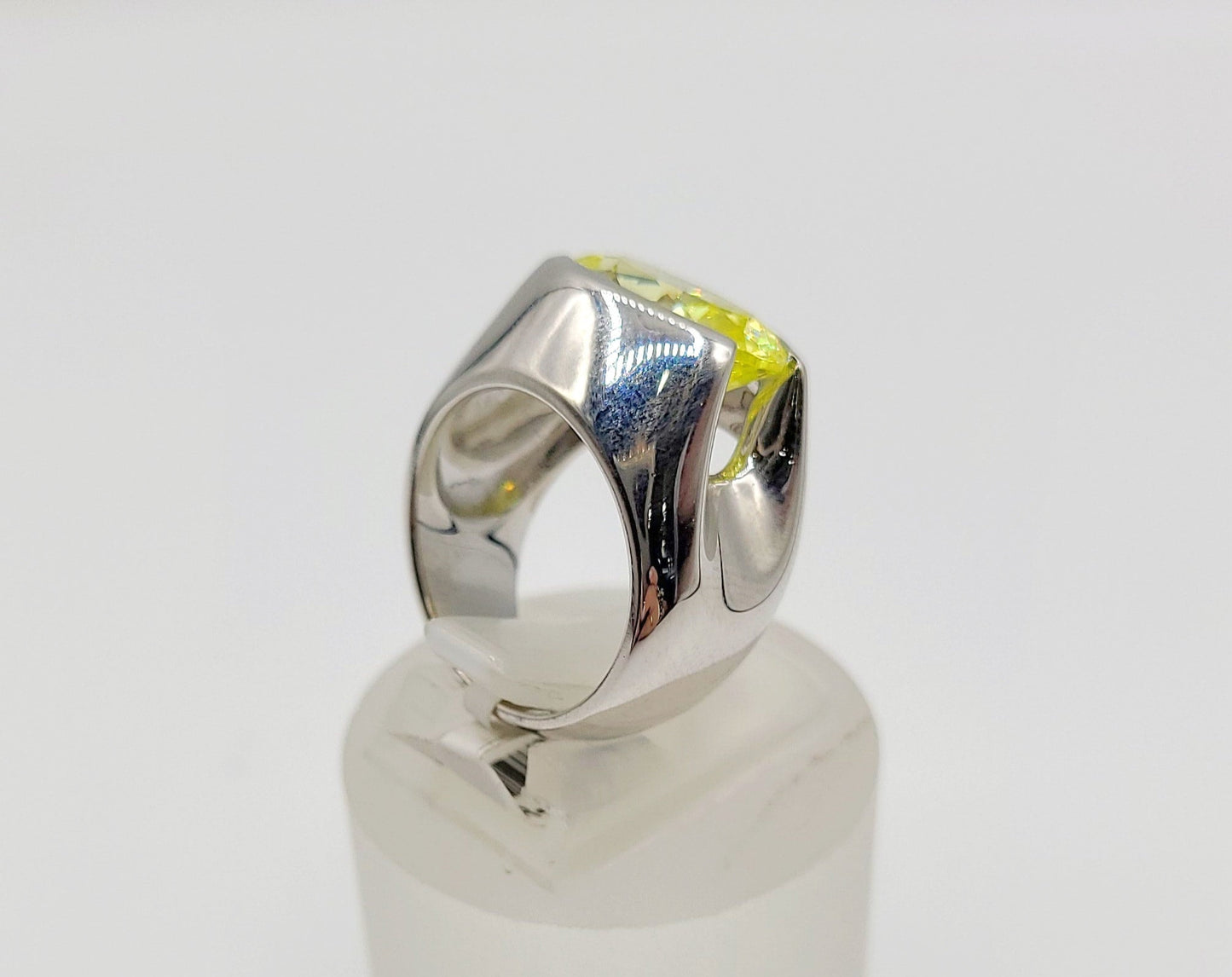 Silver 925 Lemon color Ring
