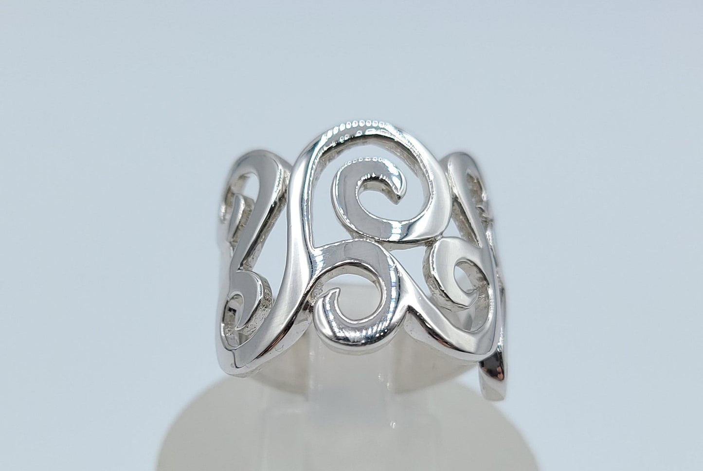 Sterling Silver Plain Design Ring