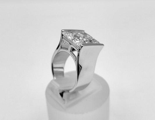 Sterling Silver Cubic Zirconia Ring
