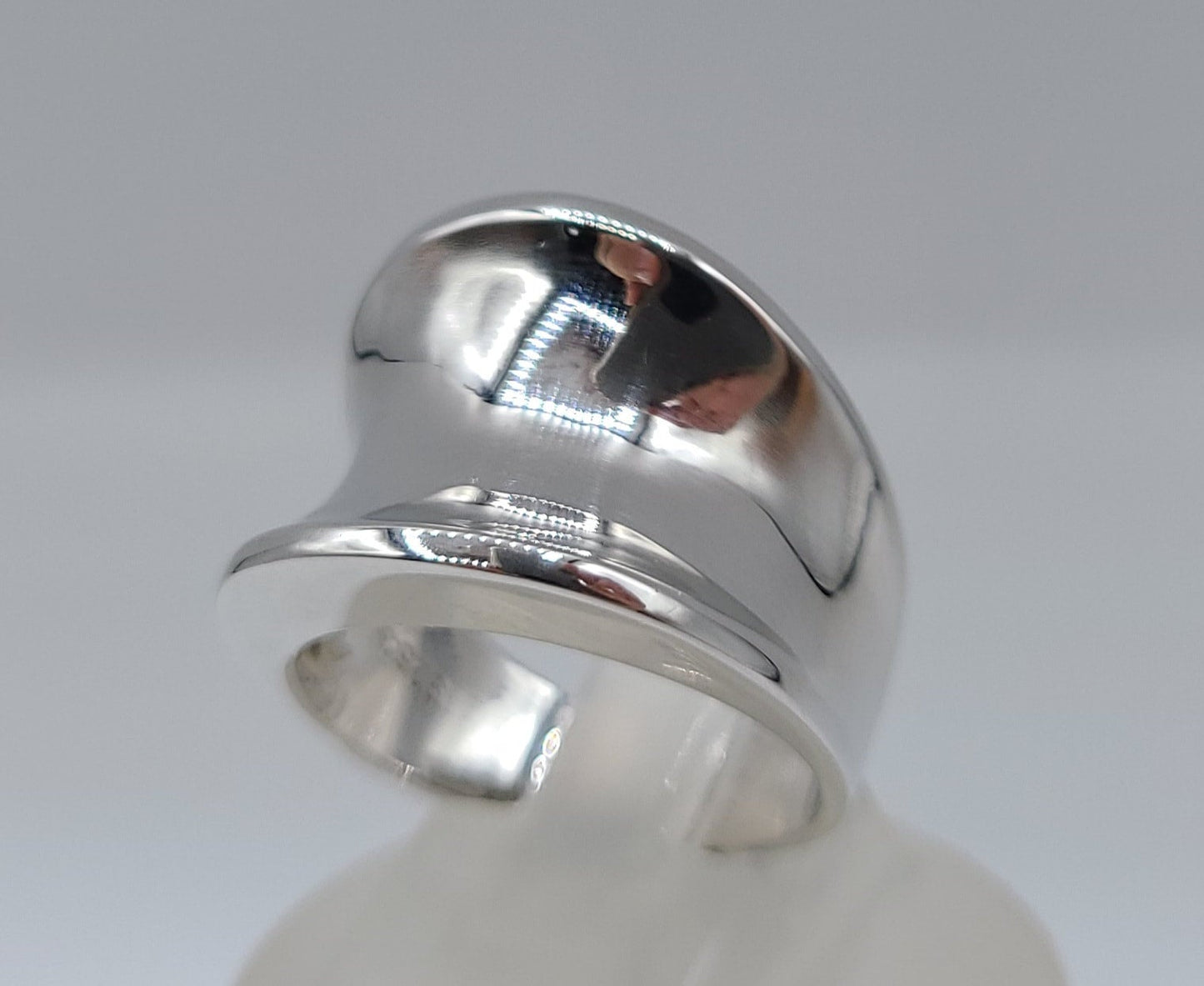 Sterling Silver Plain Design  Ring