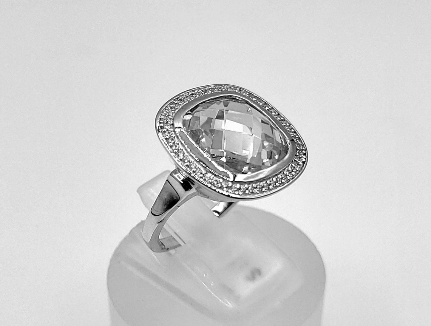 Sterling Silver Cubic Zirconia Ring