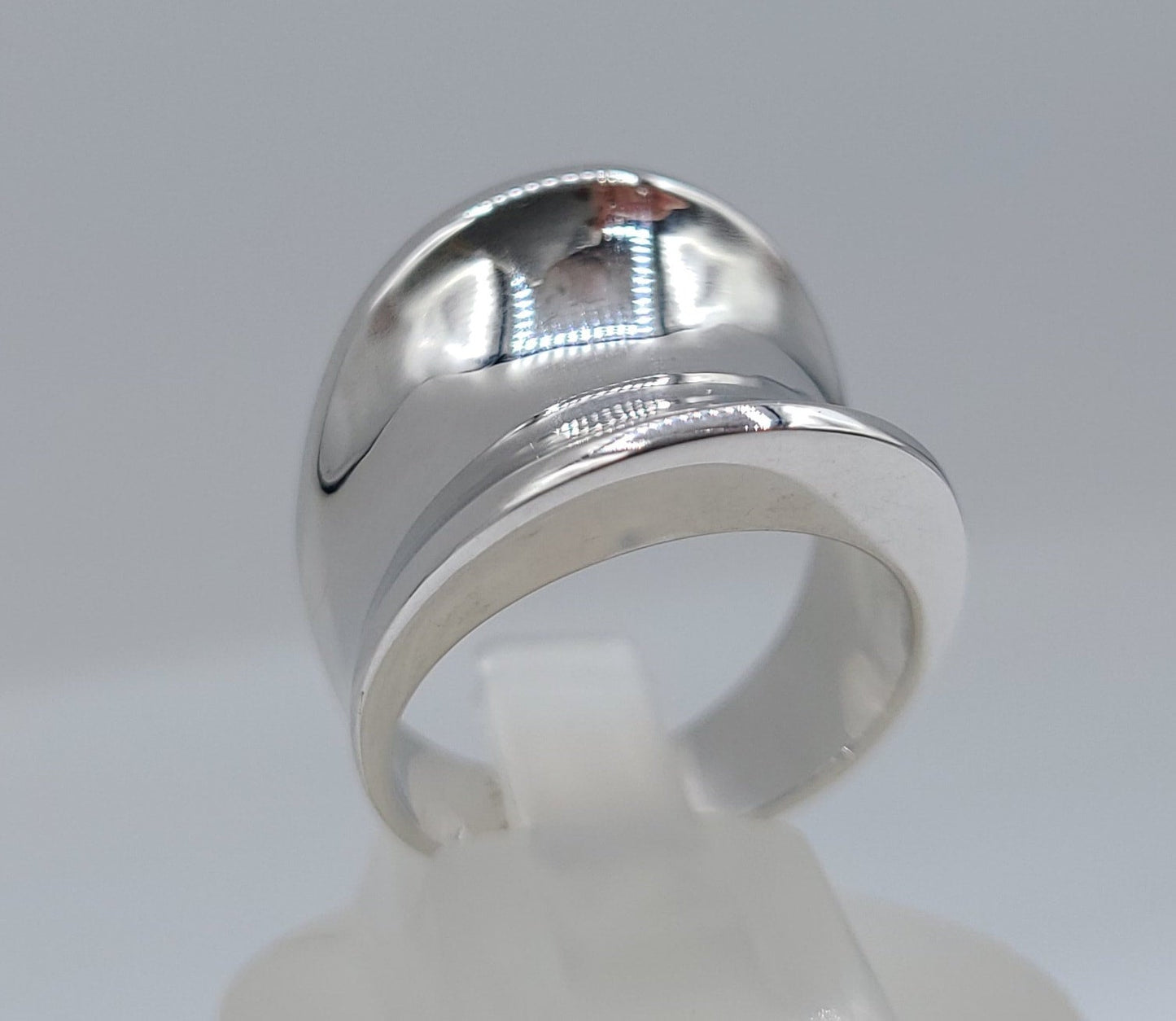 Sterling Silver Plain Design  Ring