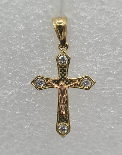 10k cz Cross