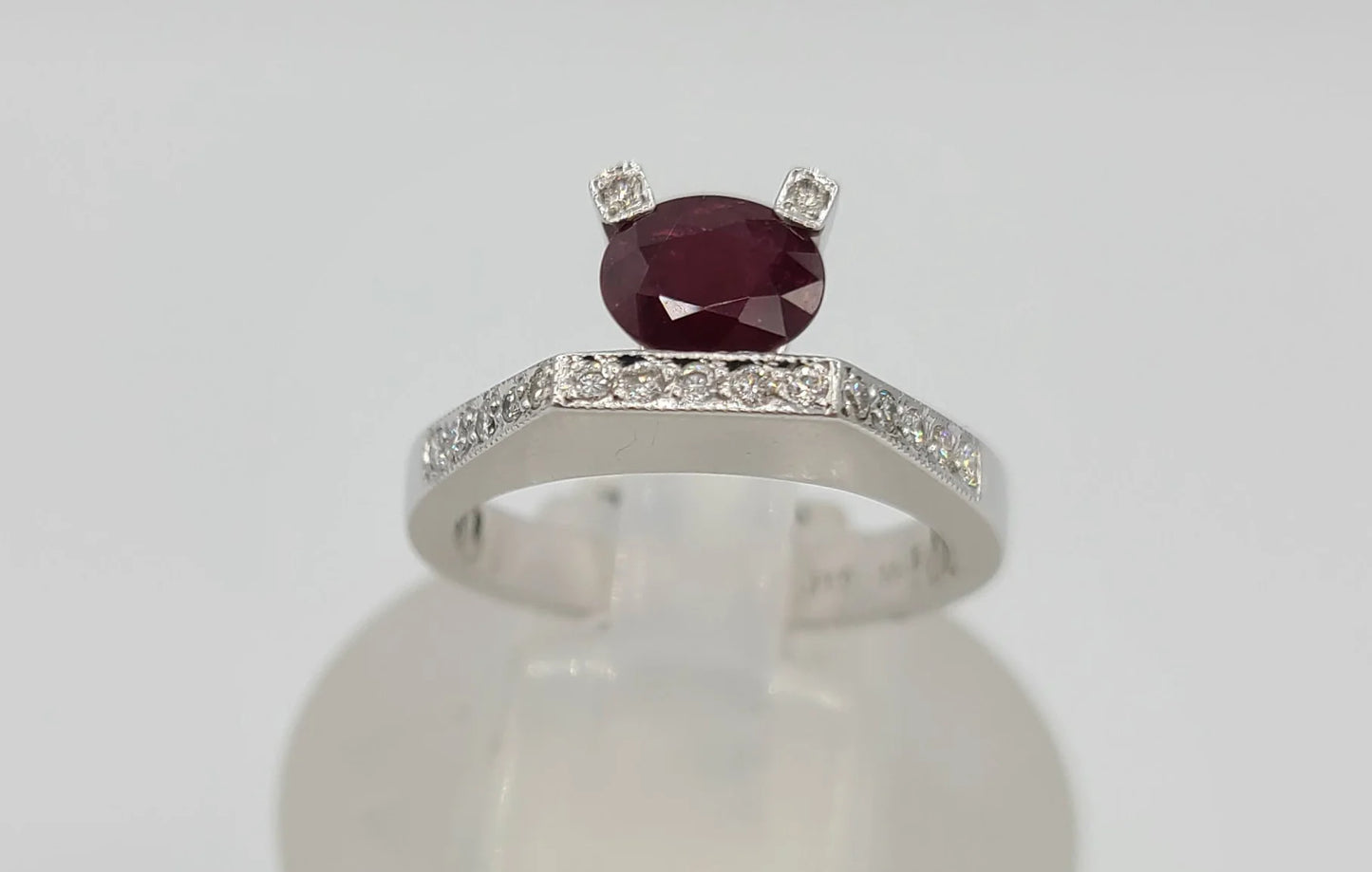 18kw Ruby Ring