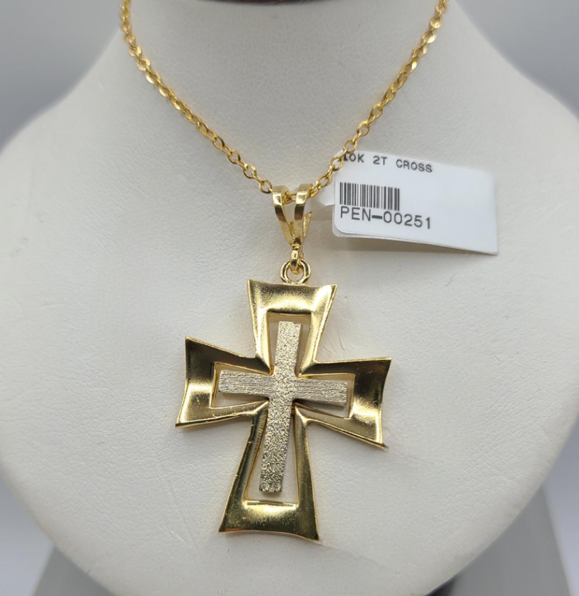 Long Antique Silver Color Chain Vintage Big Cross Pendant Necklace Women  Jewelry | eBay